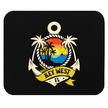 Discover KEY-WEST FLORIDA Sunshine-State West Keys Mouse Pads