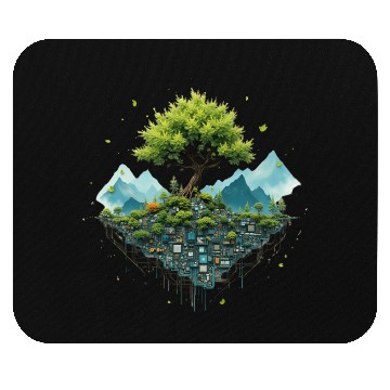 Discover Tree and Technology Mouse Pads
