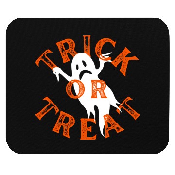 Discover trick or treat Mouse Pads