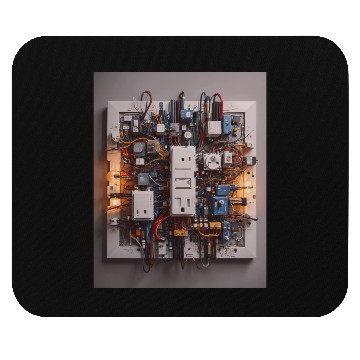 Discover Tangled Currents of Innovation Mouse Pads