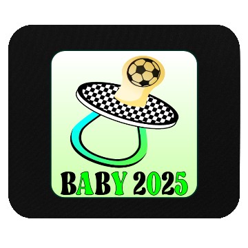 Discover SOCCER PLAYER BABY 2025 Mouse Pads