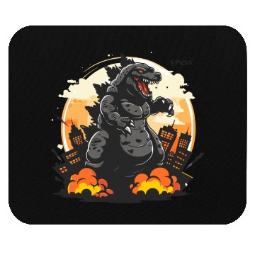 Discover Attack of the giant lizard Mouse Pads