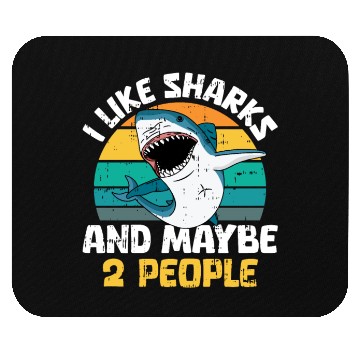 Discover Shark Lover Mouse Pads