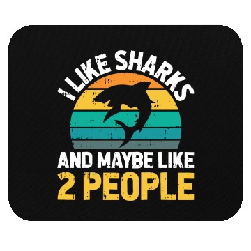 Discover Shark Lover Mouse Pads