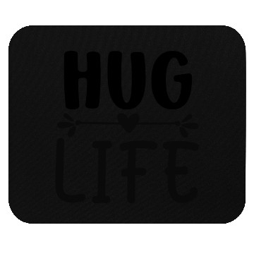 Discover Hug life Heart Mouse Pads