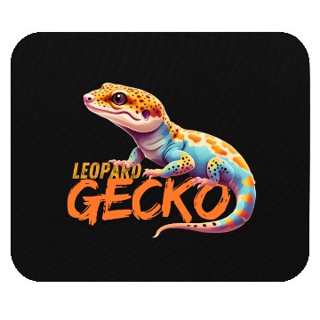 Discover yellow leopard gecko Mouse Pads