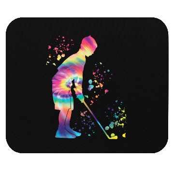 Discover Golfer Colorsplash Kids Miniature Golf Mouse Pads