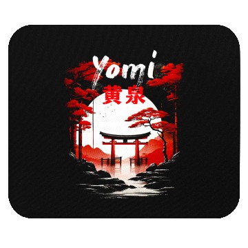 Discover Torii gate Mythological door Yomi Japanese Mouse Pads