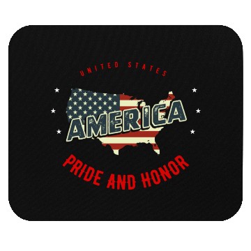 Discover Betsy Flag pride and honor America First 1776 Mouse Pads