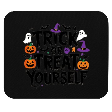 Discover Trick or Treat Yourself Mouse Pads
