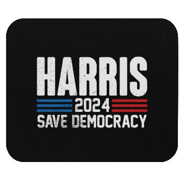 Discover Kamala Harris 2024 flag Mouse Pads