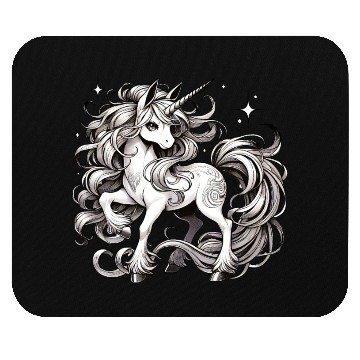 Discover Manga Magic Unicorn Mouse Pads