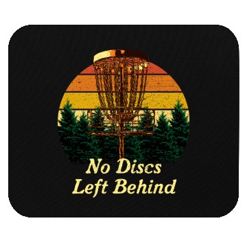 Discover No Discs Left Behind Disc Golf Contest Golfer Game Mouse Pads