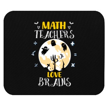 Discover Math Teacher Funny Halloween Math Teachers Mouse Pads