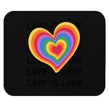Discover Love is Love Embrace Every Kind of Love Mouse Pads