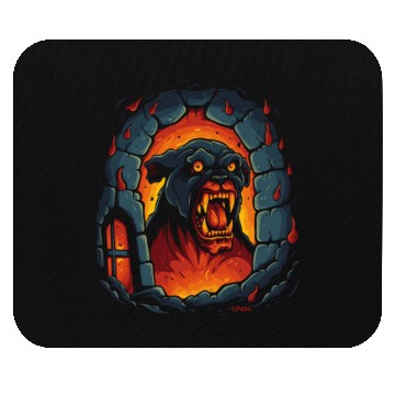 Discover Hellhound: Dog of the Hell Dungeon Mouse Pads