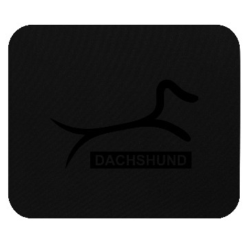 Discover Sporty Dachshund Mouse Pads