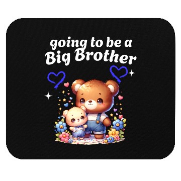 Discover I'm Going To Be A Big Brother Cute Teddy Bears, Mouse Pads