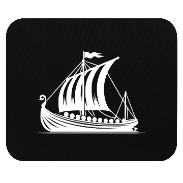 Discover Dragon Boat Viking Style Sail Design Mouse Pads