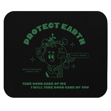 Discover Protect Earth Mouse Pads