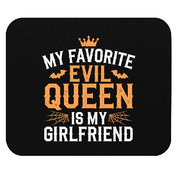 Discover My Favorite Evil Queen Is My Girlfriend Mouse Pads