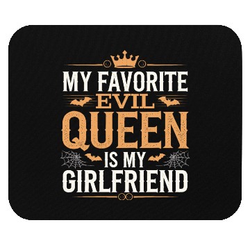 Discover My Favorite Evil Queen Is My Girlfriend Mouse Pads