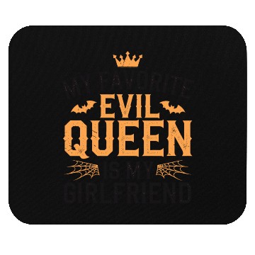 Discover My Favorite Evil Queen Is My Girlfriend Mouse Pads