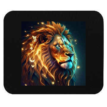 Discover Butterfly lion image Mouse Pads