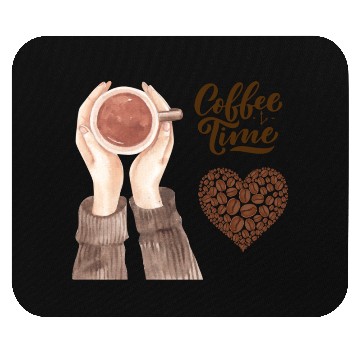 Discover Coffee Time Mouse Pads