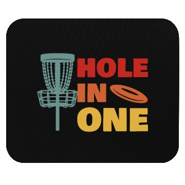Discover Hole in One Disc Golf Mouse Pads