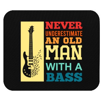 Discover Music Lover With Bass Mouse Pads