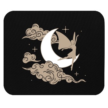 Discover Spread Your Wings in the Air Celestial Angles Mouse Pads