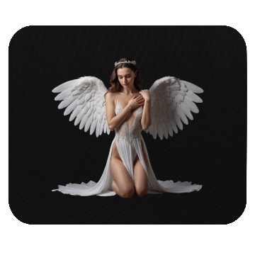 Discover The angel Mouse Pads