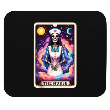 Discover Tarot Card Collection - The Nurse Mouse Pads