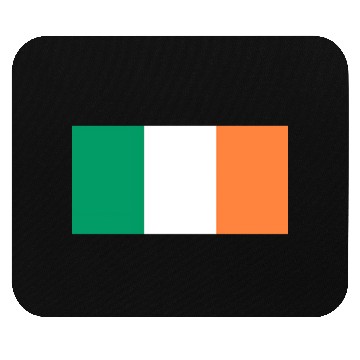 Discover Ireland flag Mouse Pads