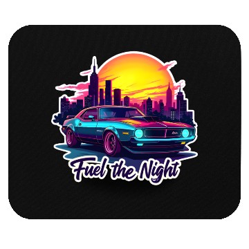 Discover Cyberpunk Muscle Car Mouse Pads