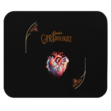 Discover Doctor cardiologist Mouse Pads