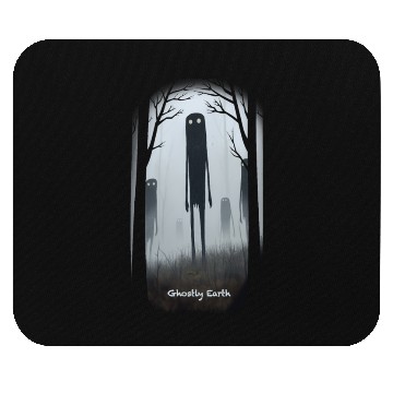 Discover Ghostly Earth Mouse Pads