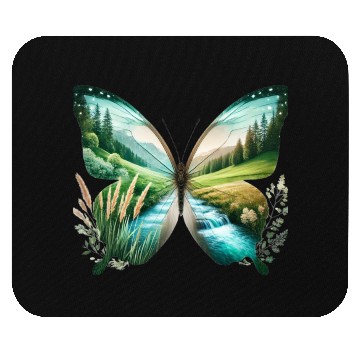 Discover Butterfly of Serenity  Mouse Pads