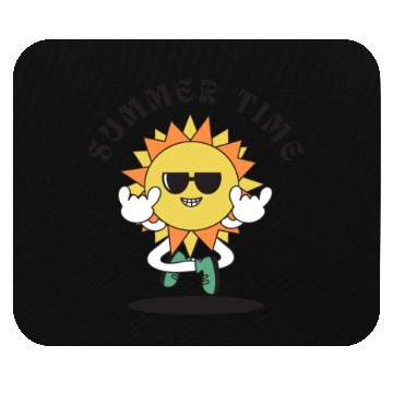 Discover cute summer time design Mouse Pads