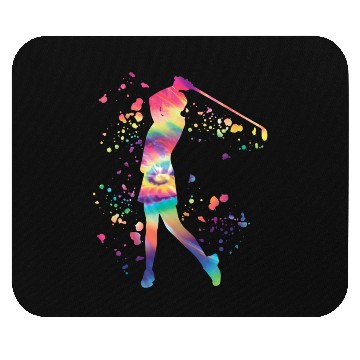 Discover Golfer Colorsplash Kids Miniature Golf Mouse Pads