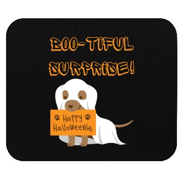 Discover Bootiful surprise Mouse Pads