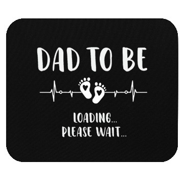Discover Soon to Be Dad Loading Expecting Father Gift Mouse Pads