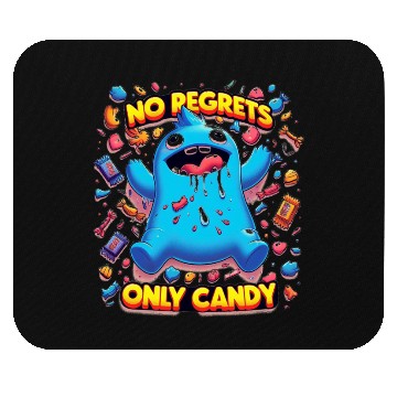 Discover No Regrets Only Candy Mouse Pads