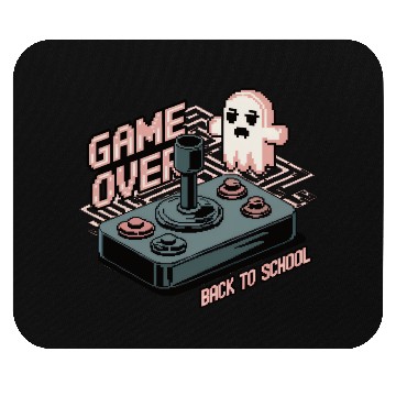 Discover Game over back to school Mouse Pads