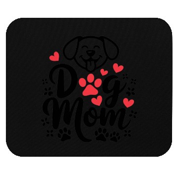 Discover dog mom Mouse Pads