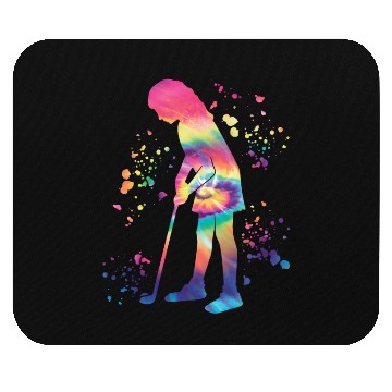 Discover Golfer Colorsplash Kids Miniature Golf Mouse Pads