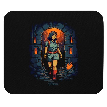 Discover Explore the Dungeon with Dora Mouse Pads