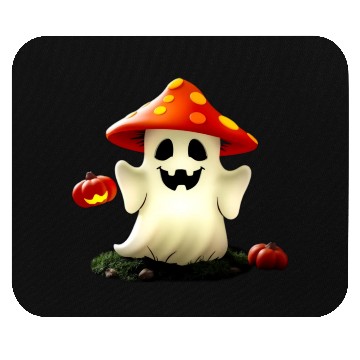 Discover Mushrooms and pumpkins for Halloween Mouse Pads