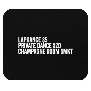 Discover Lapdance Private Dance Champagne Room Stripperstri Mouse Pads